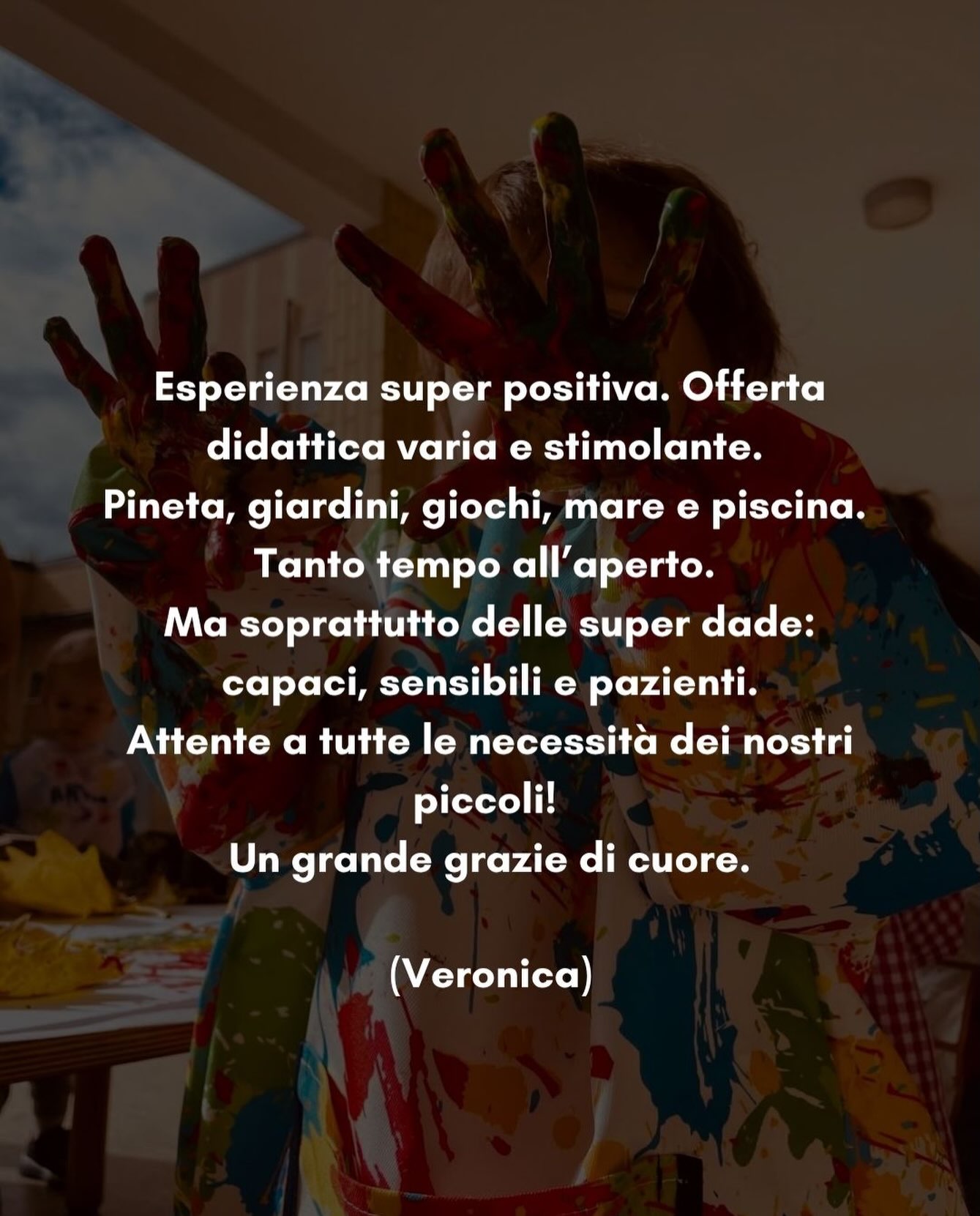 💬 Cosa dicono di noi… ✨

Le vostre parole ci ricordano perché amiamo questo lavoro. Grazie di cuore per la fiducia e l’affetto che ci dimostrate ogni giorno. 🤍

Scopri di più sulla nostra scuola:
🔗 scuolaschuster.it
