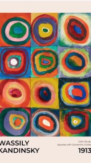 Dopo aver esplorato forme e dimensioni con palle e cerchi piccoli, medi e grandi, ci siamo ispirati al quadrato di Kandinskij per creare la nostra opera d’arte!
E per finire… pittura con i palloncini! 🎈

#cesenatico #scuolaschuster