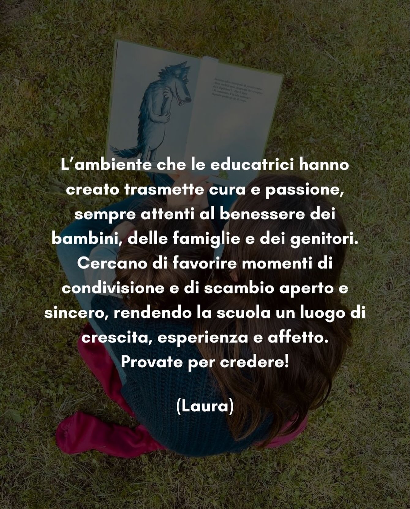 💬 Cosa dicono di noi… 🌱

Ogni bambino cresce con i suoi tempi, e poter accompagnare questo percorso è un privilegio. Grazie per la fiducia che ci dimostrate ogni giorno. 🤍

Scopri di più sulla nostra scuola:
🔗 scuolaschuster.it