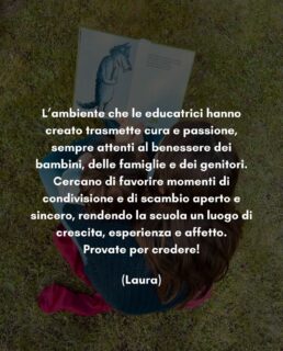 💬 Cosa dicono di noi… 🌱

Ogni bambino cresce con i suoi tempi, e poter accompagnare questo percorso è un privilegio. Grazie per la fiducia che ci dimostrate ogni giorno. 🤍

Scopri di più sulla nostra scuola:
🔗 scuolaschuster.it