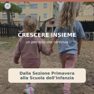 🌱 Crescere insieme, passo dopo passo.Chi frequenta la nostra Sezione Primavera ha la precedenza nelle iscrizioni alla Scuola dell’Infanzia, secondo le modalità della scuola e la disponibilità dei posti.Un percorso di continuità in un ambiente conosciuto, accogliente e familiare, per accompagnare ogni bambino con serenità. 💛📩 Scrivici in DM per maggiori informazioni.#ScuolaSchuster #SezionePrimavera #ScuolaDellInfanzia #ContinuitàEducativa #CrescereInsieme ScuolaEFamiglia Iscrizioni CrescereConSerenità